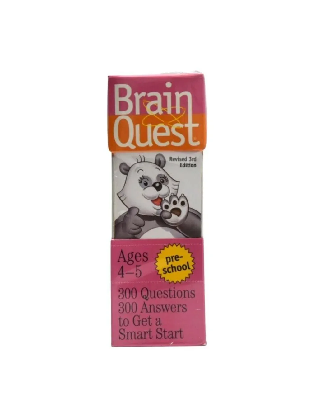 Brain Quest Preschool Ages 4 To 5 Revised 3rd Edition Chris Welles Feder New